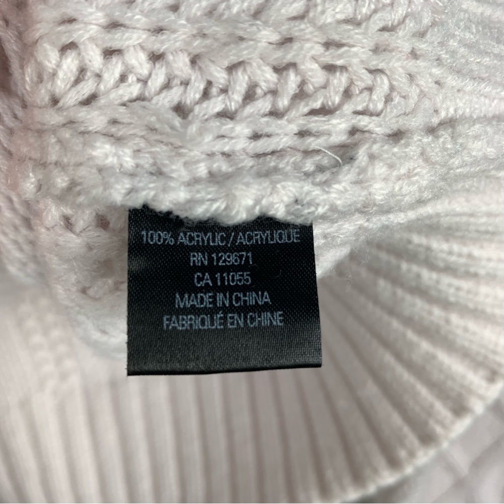 Skull Cashmere Lyndsey Cable Knit Half Zip Sweater Size Small - Picture 4 of 4
